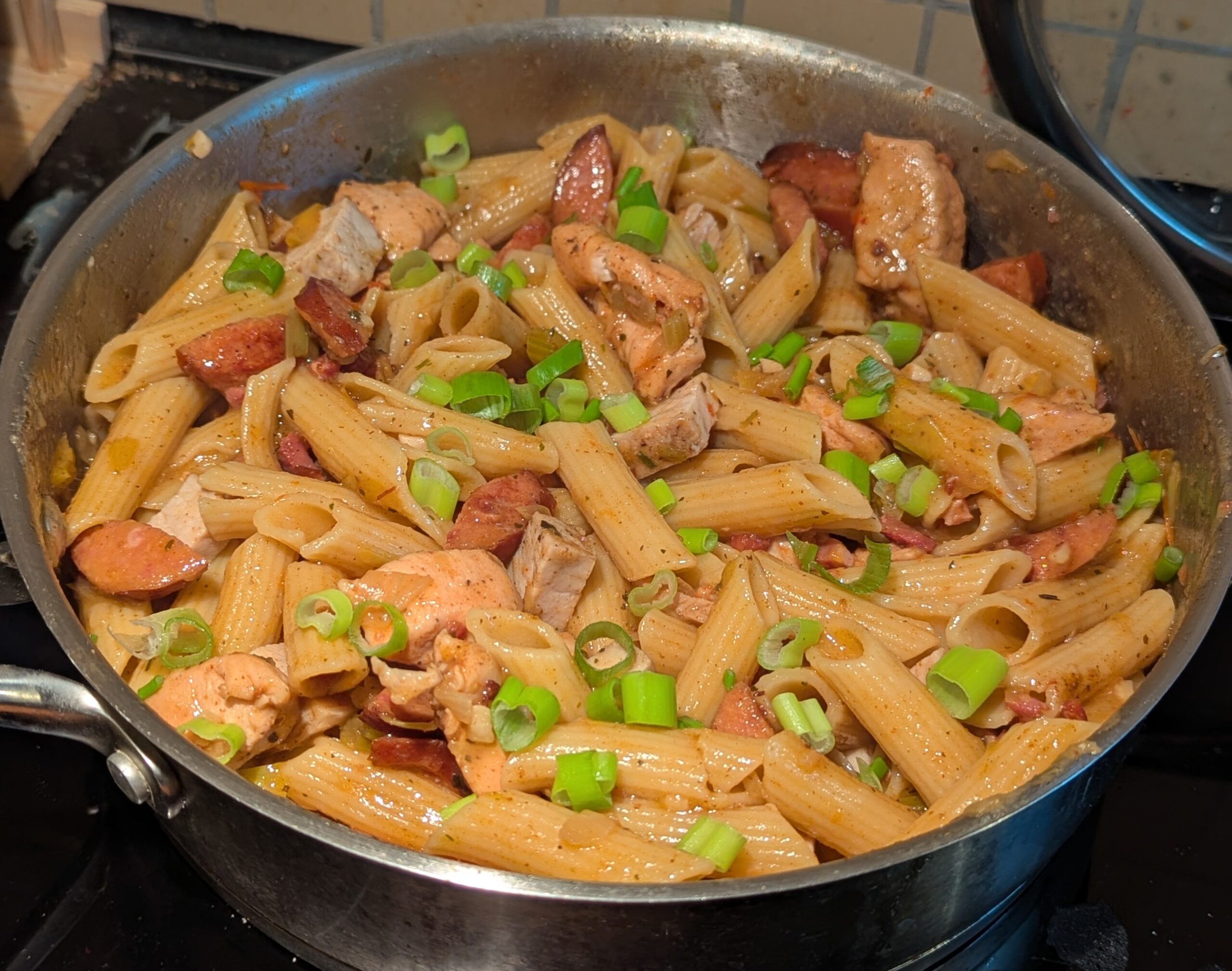 Gluten Free Cajun Style Chicken and Sausage Pastalaya
