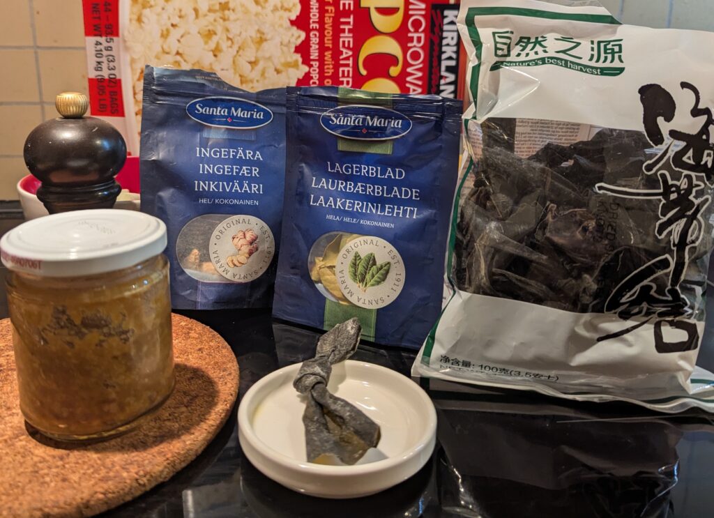 Seasonings in packages