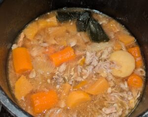 Finished pot of stew