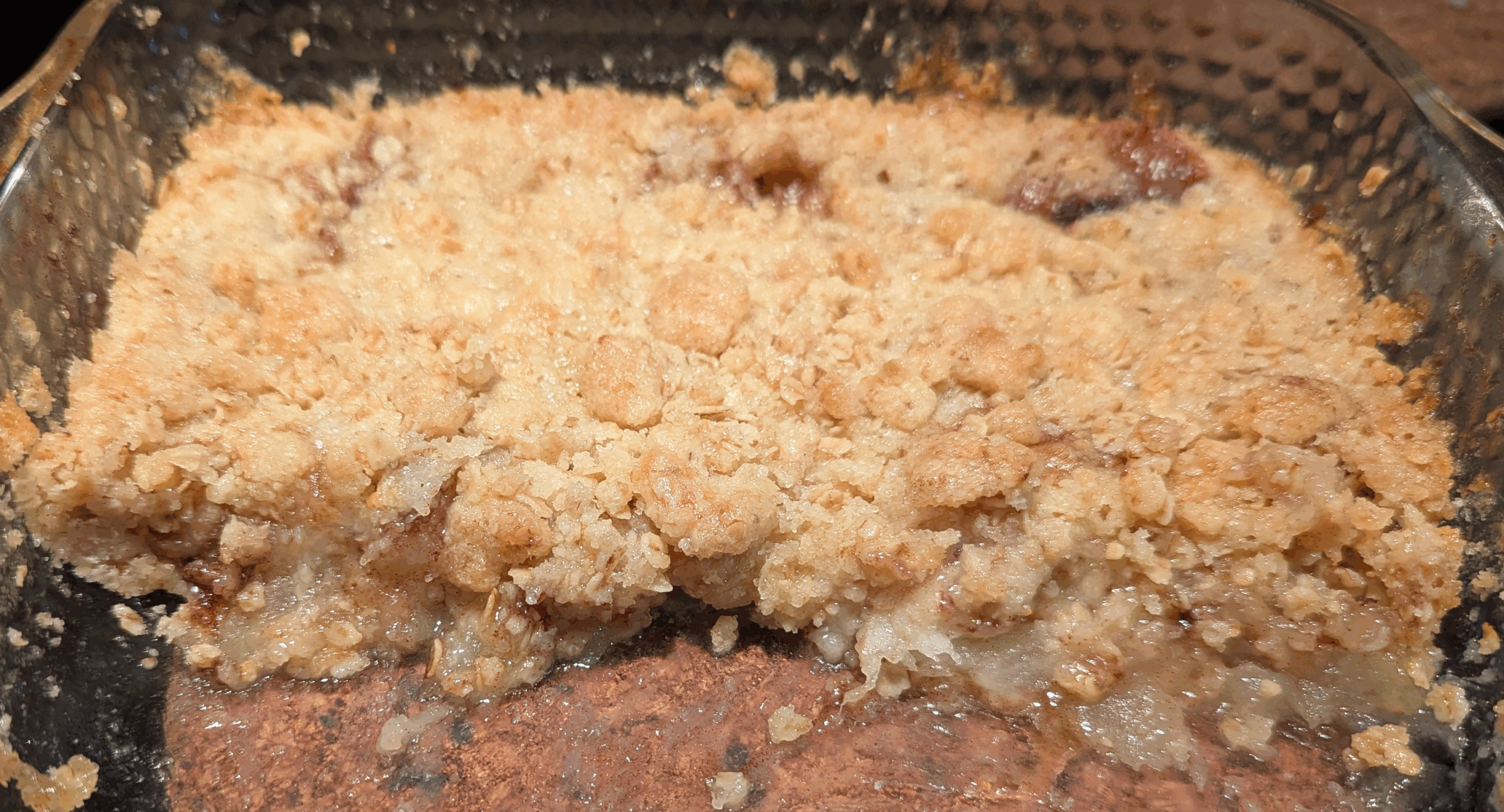 Gluten Free Swedish Apple Crumble