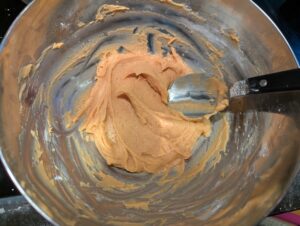 Finished icing, ready to sit before using