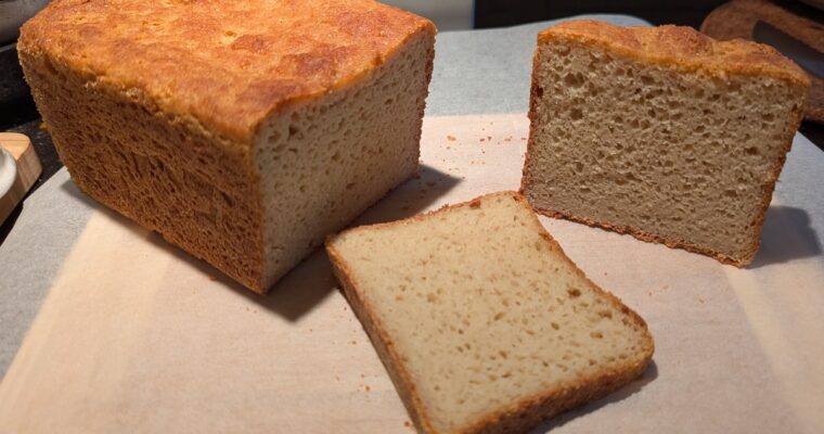 Gluten Free Sourdough English Muffin Bread